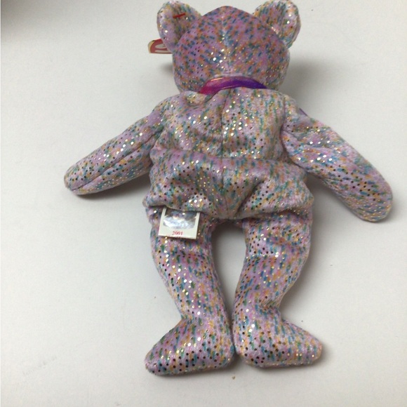 Ty Beanie Baby Retired Signature Bear 2001 - Picture 3 of 3